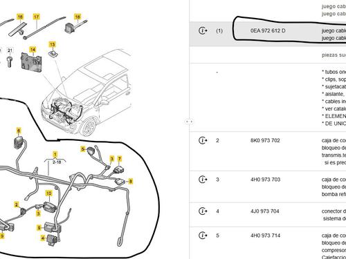 Cable SEAT Mii (KF1, KE1) electric | BP33558511E12 - Image 2
