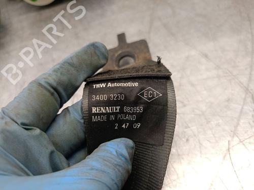 Rear right seatbelt RENAULT CLIO III (BR0/1, CR0/1) 1.2 16V (BR02, BR0J, BR11, CR02, CR0J, CR11) | BP26494179I28 