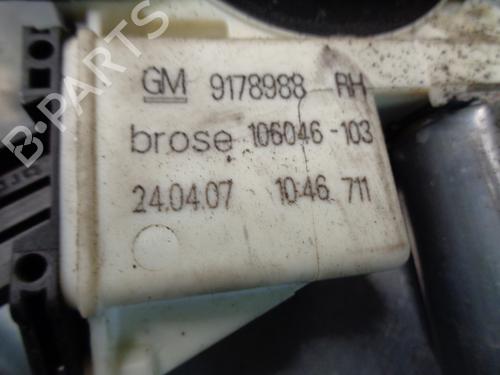 Front right window mechanism OPEL VECTRA C GTS (Z02) 1.9 CDTI (F68) | BP8510940C23 