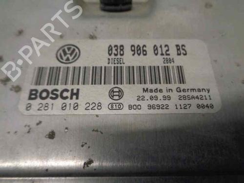 Engine control unit (ECU) SEAT LEON (1M1) 1.9 TDI | BP6147881M57 