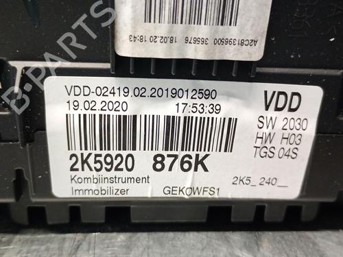 Kombinert Instrument VW CADDY IV Box Body/MPV (SAA, SAH) 2.0 TDI 4motion | BP28075991C47 