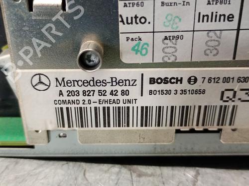 Radio MERCEDES-BENZ C-CLASS (W203) C 270 CDI (203.016) | BP27469350E6 