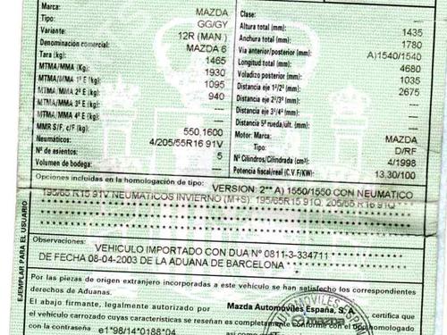 Headlight switch MAZDA 6 Hatchback (GG) 2.0 DI (GG14) | BP8227881I24  - Image 9