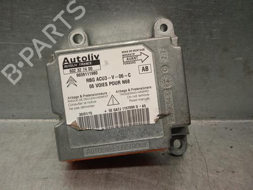 Kollisjonspute styreenhet CITROËN XSARA PICASSO (N68) 2.0 HDi (90 hp) 12056900