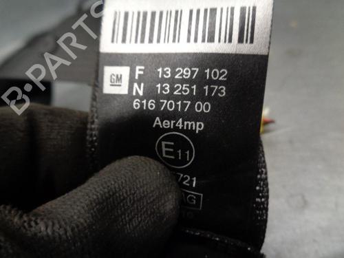 Front right seatbelt CHEVROLET CRUZE (J300) 2.0 CDI | BP12115141I25 