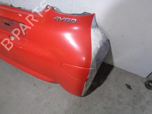 Rear bumper TOYOTA AYGO (_B1_) 1.0 (KGB10_, KGB10R) | BP12133444C8 