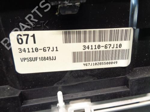 Instrument cluster SUZUKI GRAND VITARA II (JT, TE, TD) 1.9 DDiS All-wheel Drive (JT419, TD44, JB419WD, JB419XD,... | BP10741834C47 