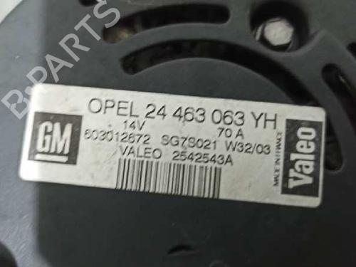Alternator OPEL ASTRA G Hatchback (T98) 1.6 (F08, F48) | BP6446870M7 