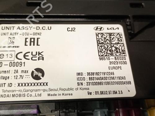 Electronic module HYUNDAI KONA SUV Van (OS, OSE, OSI) EV | BP28198642M83 - Image 4