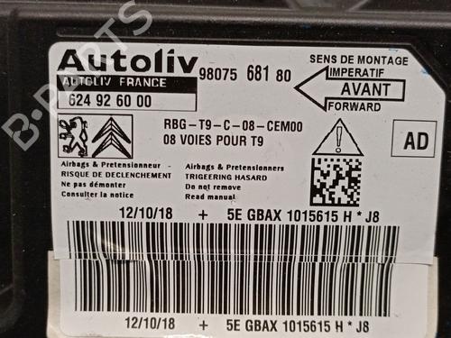 ECU airbags PEUGEOT 308 SW II (LC_, LJ_, LR_, LX_, L4_) 1.5 BlueHDi 130 | BP25381614M53 