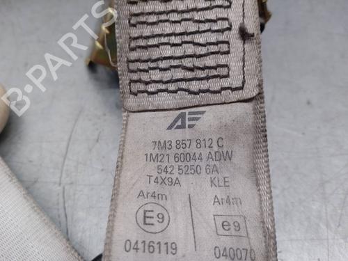 Rear right seatbelt VW SHARAN (7M8, 7M9, 7M6) 1.9 TDI | BP17497589I28 