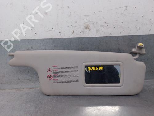 Used Right sun visor Right sun visor RENAULT MEGANE II (BM0/1_, CM0/1_) 1.5 dCi (BM1E, CM1E) (106 hp) 40600110 40600110