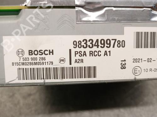 Electronic module PEUGEOT 3008 II SUV (MC_, MR_, MJ_, M4_) 1.2 THP/ PureTech 130 (MRHNSM, MRHNSU, MRHNSJ, MRHNYW,... | BP30713688M83