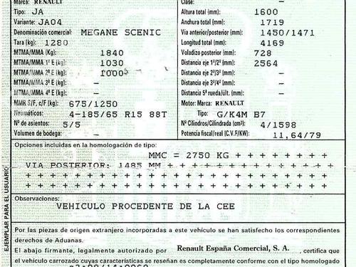Viskermotor bagrude RENAULT SCÉNIC I MPV (JA0/1_, FA0_) 1.6 (JA00, JA16, JA15, JA19, JA1V, JA2B, JA2C, JA0B,... | BP2307301M102 