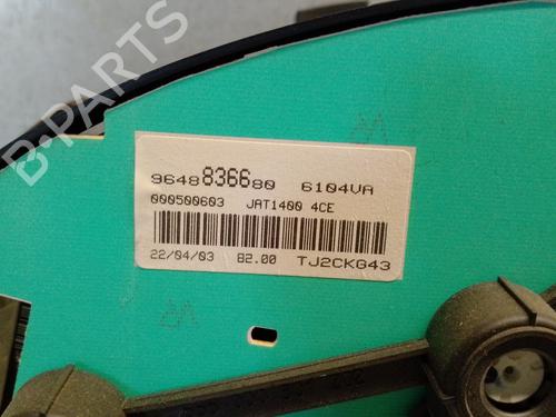 Instrument cluster PEUGEOT 206 Hatchback (2A/C) 1.4 i | BP29260356C47 