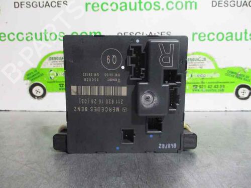 Used Comfort control module MERCEDES-BENZ E-CLASS (W211) E 320 CDI (211.026) (204 hp) 2290365