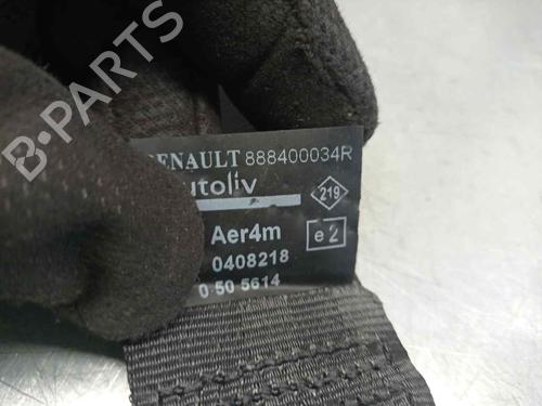 Rear left seatbelt RENAULT FLUENCE (L3_) 1.6 16V (L301, L30F, L30P, L30R) | BP10398112I29 