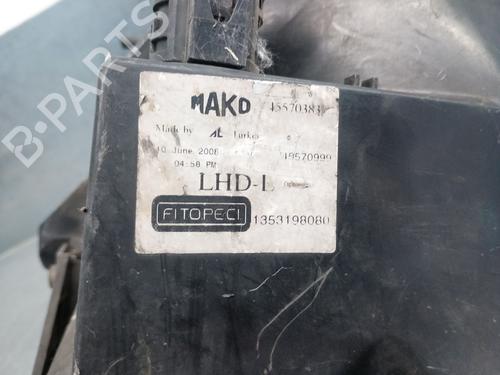 Left headlight CITROËN NEMO Box Body/MPV (AA_) 1.3 HDi 75 | BP29608494C28 