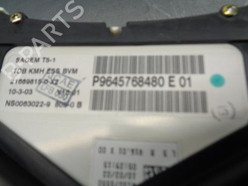 Instrument cluster PEUGEOT 307 (3A/C) 1.6 16V | BP12595723C47 