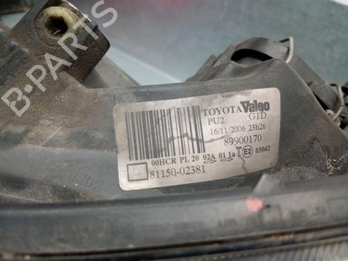 Left headlight TOYOTA COROLLA (_E12_) 1.4 D (NDE120_, NDE120R) | BP28171506C28 