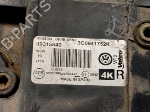 Højre forlygte VW PASSAT B6 (3C2) 1.4 TSI | BP27652098C29 