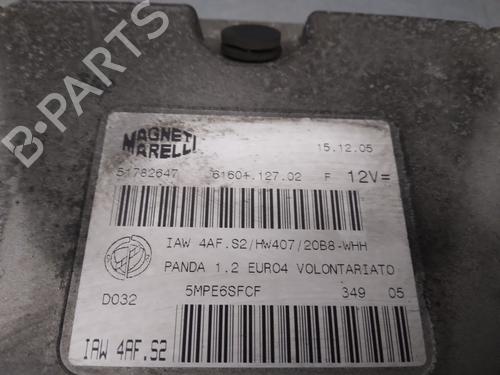 Engine control unit (ECU) FIAT PANDA (169_) 1.2 (169.AXB11, 169.AXB1A) | BP15692722M57 