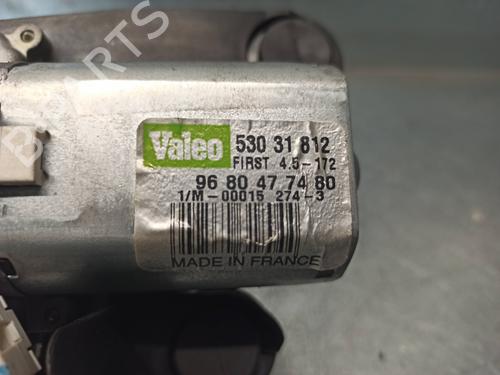 Rear wiper motor PEUGEOT 5008 (0U_, 0E_) 1.6 HDi | BP8370191M102 