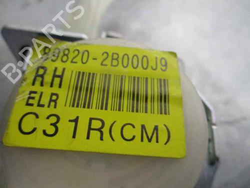 Rear right seatbelt HYUNDAI SANTA FÉ II (CM) 2.2 CRDi 4x4 | BP7445195I28 