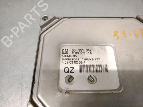 Engine control unit (ECU) OPEL SIGNUM Hatchback (Z03) 2.0 Turbo (F48) | BP27458573M57 