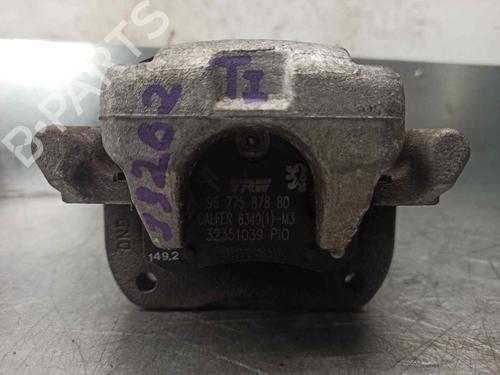 Left rear brake caliper PEUGEOT 208 I (CA_, CC_) 1.4 VTi | BP11617831M107 