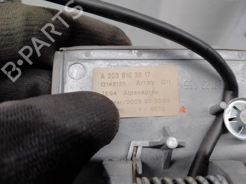 Rear mirror MERCEDES-BENZ CLK (C209) CLK 200 Kompressor (209.342) | BP15500965I6 