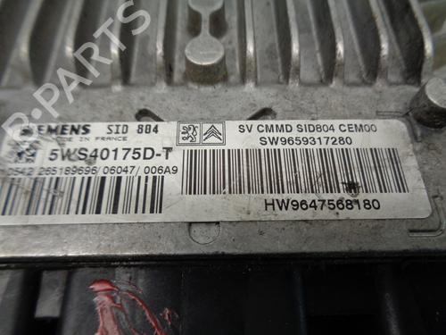 Engine control unit (ECU) PEUGEOT 1007 (KM_) 1.4 HDi | BP8601548M57 