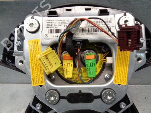 Driver airbag MERCEDES-BENZ C-CLASS (W204) C 180 Kompressor (204.044, 204.045) | BP9273961C9 