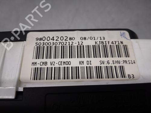 Instrument cluster PEUGEOT 508 I (8D_) 1.6 HDi | BP13909369C47 