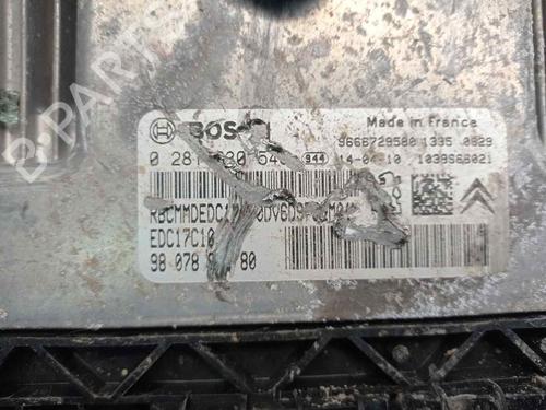 Engine control unit (ECU) CITROËN BERLINGO MULTISPACE (B9) 1.6 HDi 75 / BlueHDi 75 | BP8846243M57 