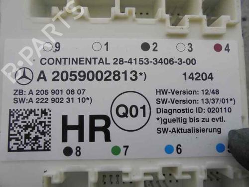 Comfort control module MERCEDES-BENZ C-CLASS (W205) C 220 BlueTEC / d (205.002, 205.004) | BP2340285M56 