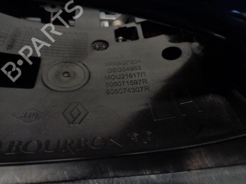 Rear left exterior door handle RENAULT KADJAR (HA_, HL_) 1.2 TCe 130 (HLMR) | BP8318580C130 