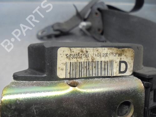 Front right seatbelt PEUGEOT 306 (7B, N3, N5) 2.0 HDI 90 | BP16254641I25 