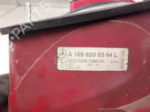Left taillight MERCEDES-BENZ A-CLASS (W169) A 180 CDI (169.007, 169.307) | BP25460750C34 