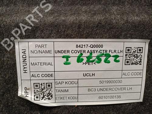 Underbody protection HYUNDAI i20 III (BC3, BI3) 1.0 T-GDI | BP25606177M92 