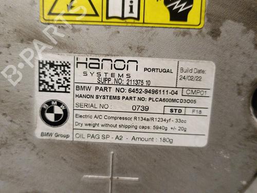 AC compressor BMW X5 (G05, F95) xDrive 45 e Plug-in Hybrid | BP33233191M34  - Image 6