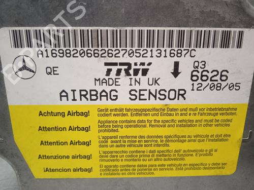 Kollisjonspute styreenhet MERCEDES-BENZ A-CLASS (W169)  | BP11290627M53 