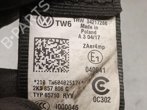 Front right seatbelt VW CADDY IV Box Body/MPV (SAA, SAH) 2.0 TDI | BP38065563I25 - Image 6