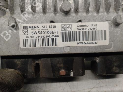 Engine control unit (ECU) CITROËN XSARA Break (N2) 2.0 HDI 90 | BP17189802M57 