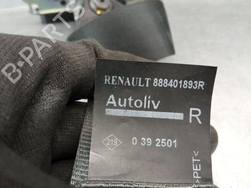 Rear right seatbelt DACIA LODGY (JS_) 1.5 dCi (JSMC, JSAF) | BP29064106I28 