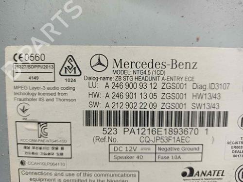 Radio MERCEDES-BENZ GLA-CLASS (X156)  | BP12147650E6 