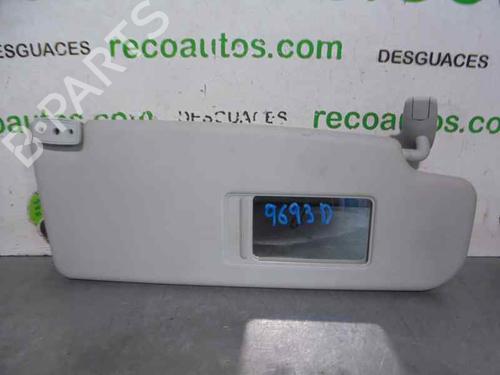 Used Right sun visor SKODA FABIA II (542) 1.2 (60 hp) 4563031
