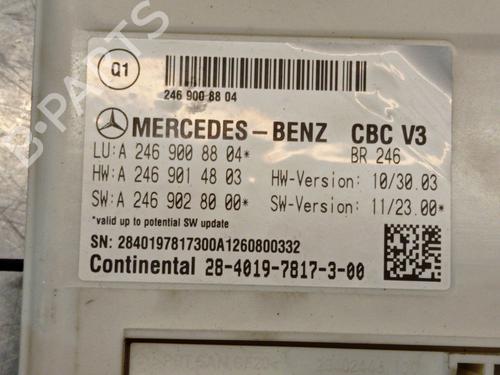 Electronic module MERCEDES-BENZ B-CLASS Sports Tourer (W246, W242) B 180 CDI (246.200) | BP27925292M83 