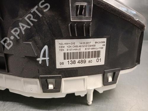 Instrument cluster PEUGEOT 208 I (CA_, CC_) 1.6 BlueHDi 100 | BP24154317C47 