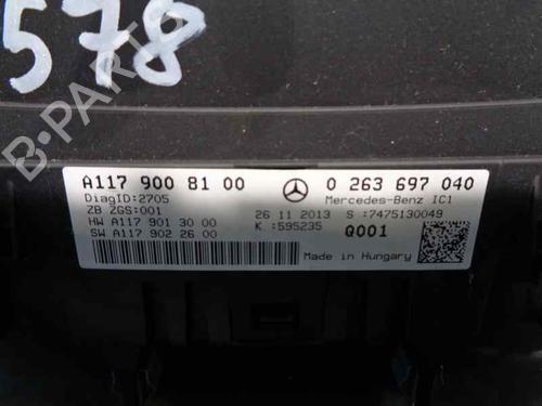 Instrument cluster MERCEDES-BENZ CLA Coupe (C117) CLA 200 CDI (117.301) | BP5148895C47 